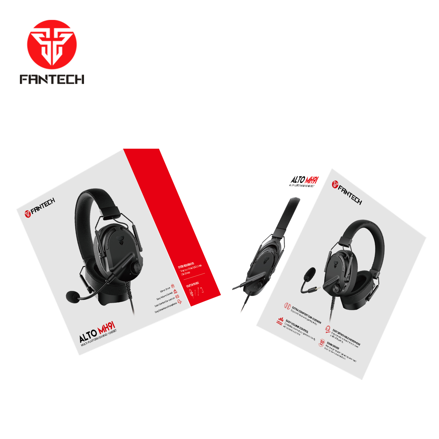 FANTECH ALTO MH91 MULTI-PLATFORM GAMING HEADSET FANTECH ALTO MH91 MULTI-PLATFORM GAMING HEADSET